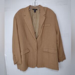 Forever 21 Classic Camel Blazer Oversized (S)